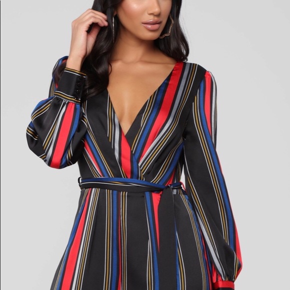 Multi Color Jumpsuit - Picture 2 of 4